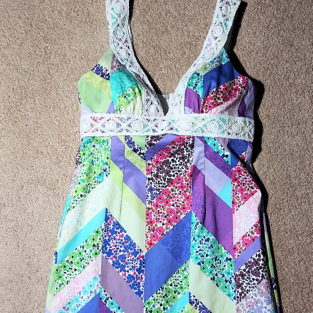 Trina Turk patchwork dress